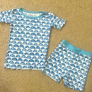 Little Sleepies Two-Piece Short Sleeve & Shorts Pajamas